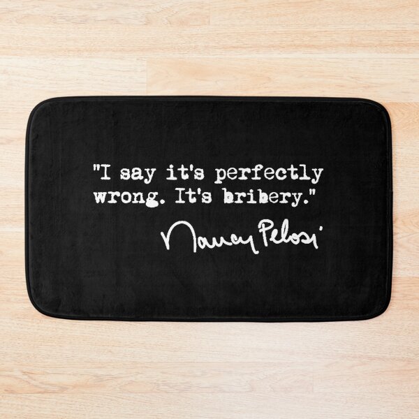 Item preview, I say it's perfectly wrong. It's bribery. (white) designed and sold by Thelittlelord.