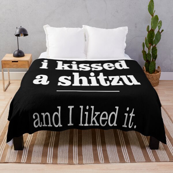 Item preview, I Kissed a Shitzu and I liked it  - Christmas And Birthday Gift Ideas For Dog Lovers designed and sold by ASClothDesign.