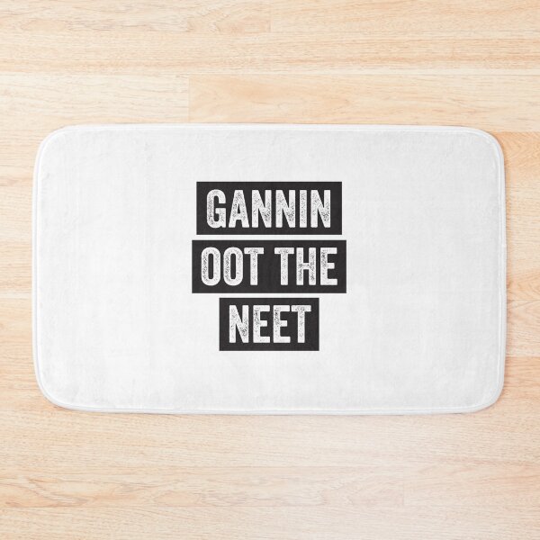 Item preview, GANNIN OOT THE NEET - Geordie slang! Accents of the UK designed and sold by DavaTypeGraphic.