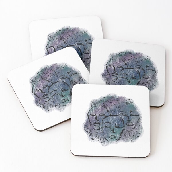 Item preview, Abstract faces designed and sold by caseytour.