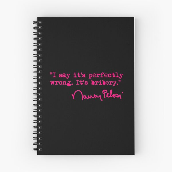 Item preview, I say it's perfectly wrong. It's bribery. (fuschia) designed and sold by Thelittlelord.