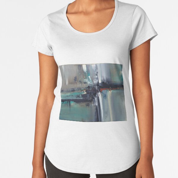 Abstract art Premium Scoop T-Shirt