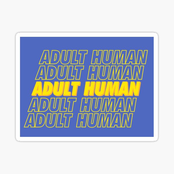 HILARIOUS Novelty Stickers Because AdultIng Is Hard FUNNY NEW MAKE YOU LAUGH 