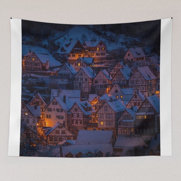 Item preview, Beautiful Cityscape With Snow  designed and sold by Hvll1116.