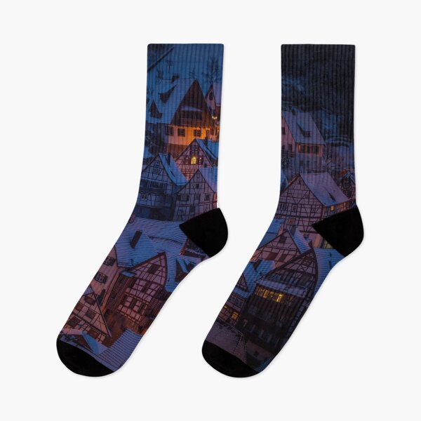 Item preview, Beautiful Cityscape With Snow  designed and sold by Hvll1116.