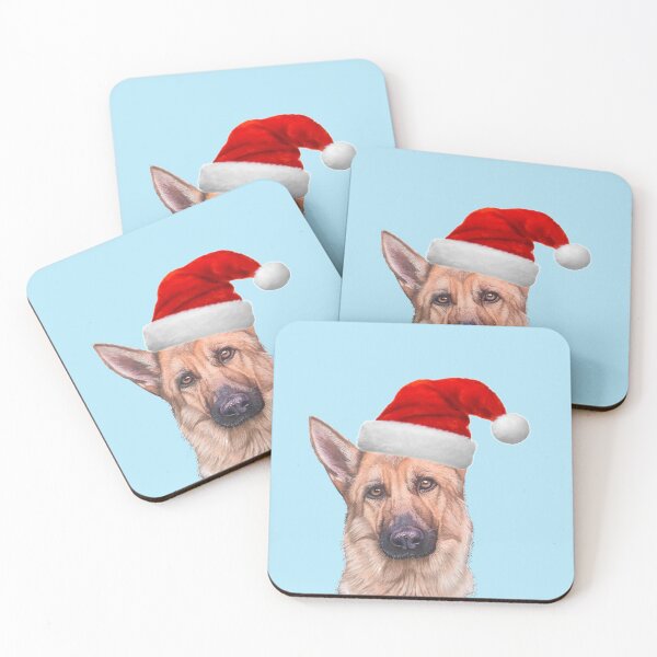 Item preview, Christmas German Shepherd designed and sold by cathyscreations.