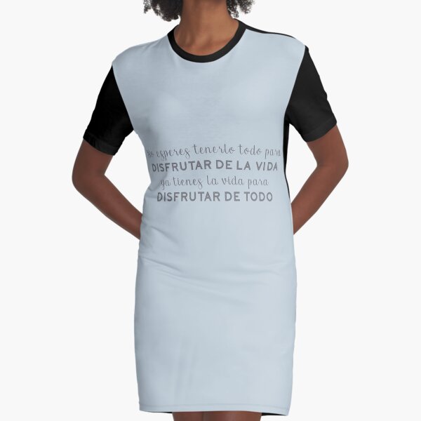 Disfruta la Vida / Disfruta la vida Vestido camiseta