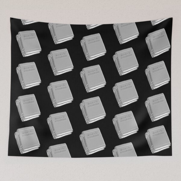 Item preview, Vintage grey books VERY MYSTERIOUS designed and sold by jasmineberry.