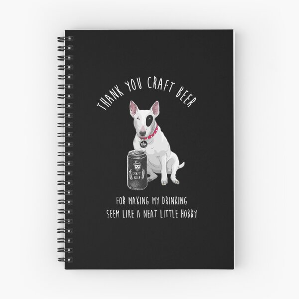 Item preview, Craft Beer Bull Terrier designed and sold by Monkez.