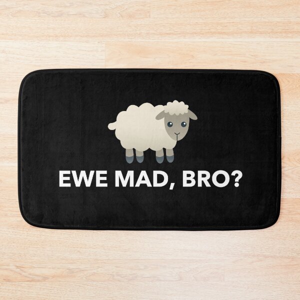 Item preview, Ewe Mad Bro? Funny Sheep Gift designed and sold by JukeLox.