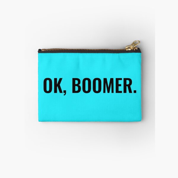 Item preview, OK BOOMER meme saying old people advice words designed and sold by brandygwen.