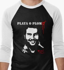 Pablo Escobar "Plata o Plomo" Men's Baseball ¾ T-Shirt