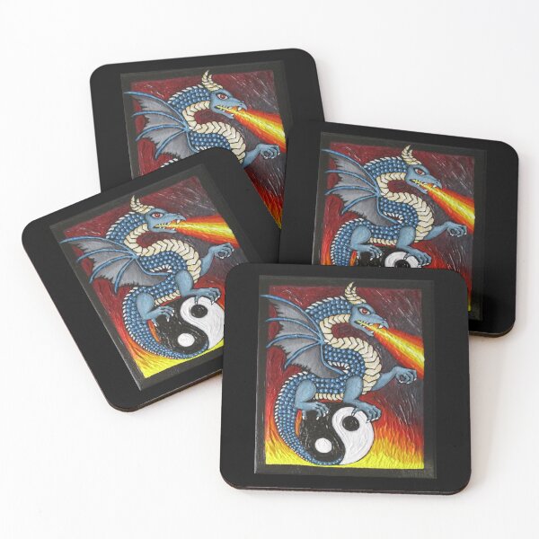 Item preview, dragon with yin yang painting 11/13/19 designed and sold by Shellaqua.