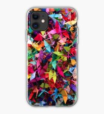 Kraniche aus Papier iPhone-Hülle & Cover