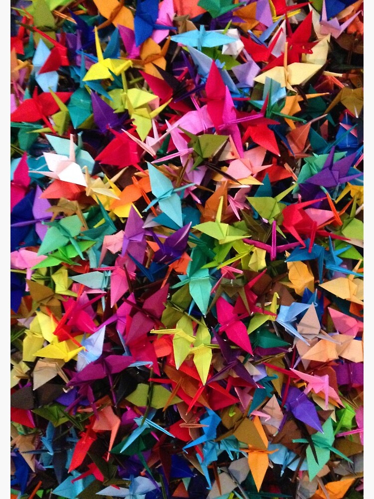 "Paper Cranes" Spiral Notebook for Sale by PedersenMichael Redbubble