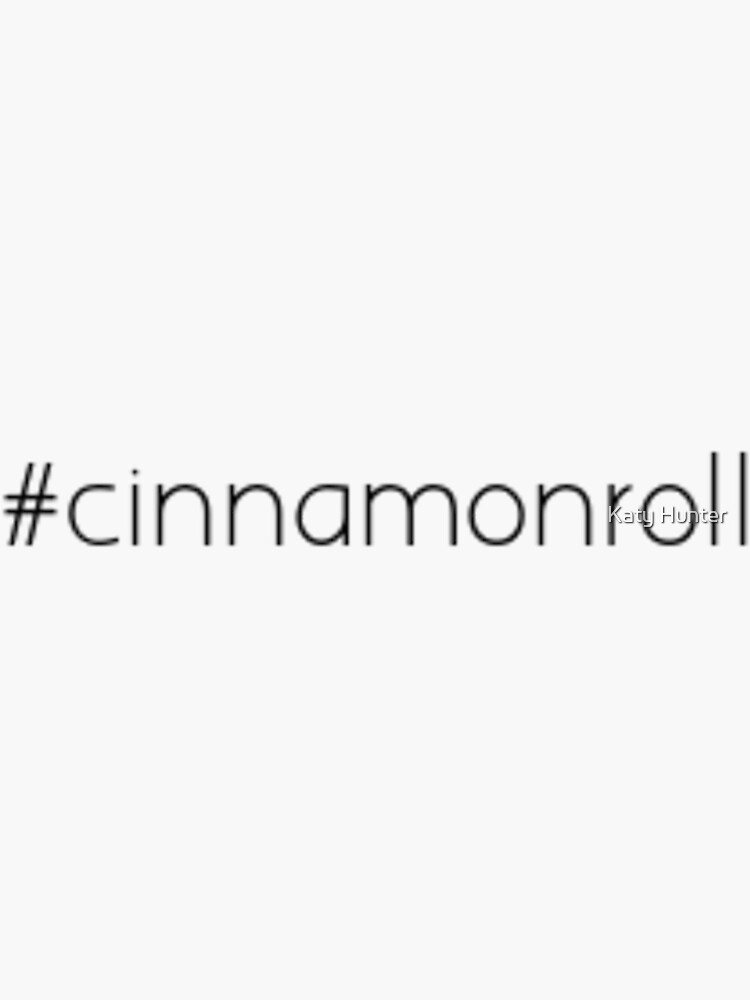 "Cinnamon Roll Trope" Sticker for Sale by Timolily Redbubble