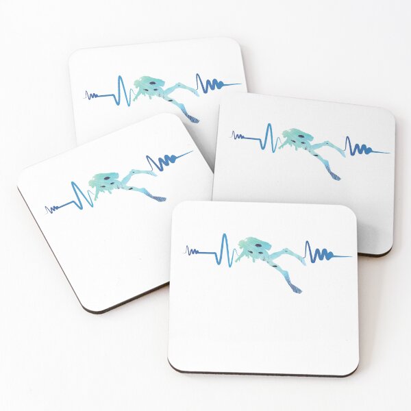 Item preview, Scuba Diving Heart Beat - Best Gift for Diver designed and sold by UMED :).