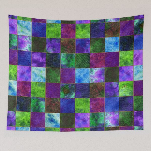 Item preview, Peacock Digital Quilt designed and sold by TigerTorreArt.