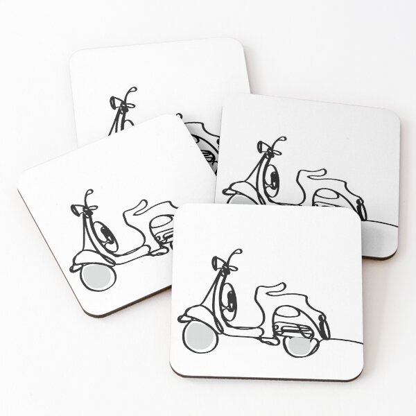 Aperçu de l'œuvre une ligne classique mortorcycle design for art and print créée et vendue par Pongbun Sangkaew.