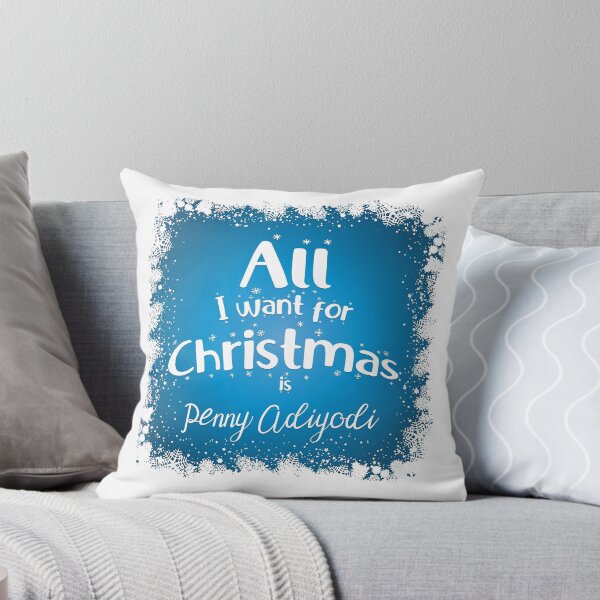 Item preview, All I want for Christmas is Penny Adiyodi designed and sold by BunnyMomMtl.