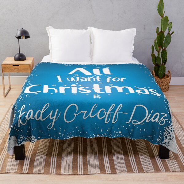 Item preview, All I want for Christmas is Kady Orloff-Diaz designed and sold by BunnyMomMtl.