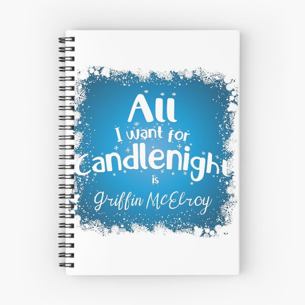 Item preview, All I want for Candlenight is Griffin McElroy designed and sold by BunnyMomMtl.
