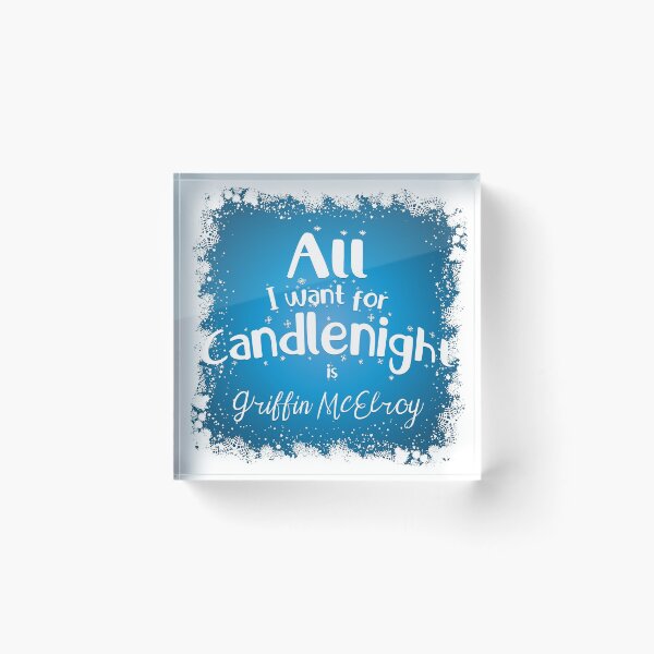 Artikelvorschau, Alles was ich für Candlenight will ist Griffin McElroy entworfen und verkauft von BunnyMomMtl.