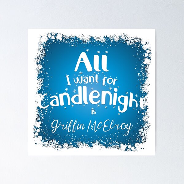 Item preview, Todo lo que quiero para Candlenight es Griffin McElroy designed and sold by BunnyMomMtl.