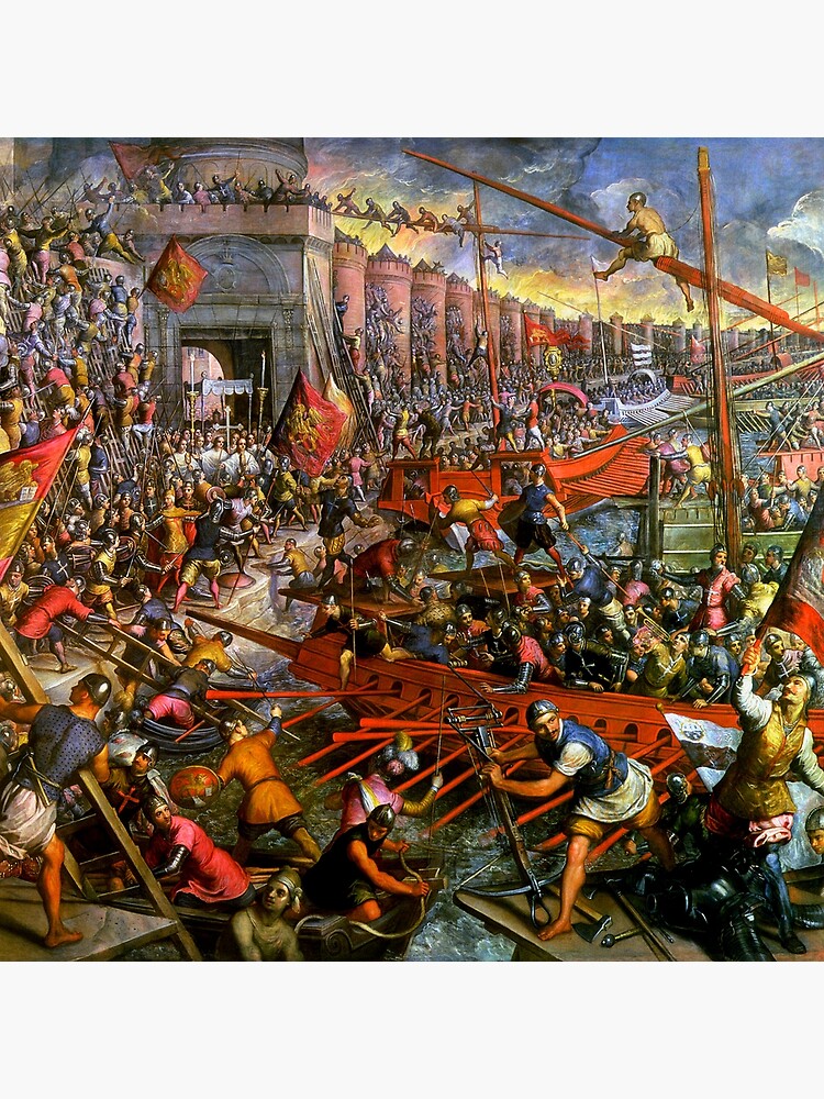 The Capture of Constantinople in 1204 by planetterra