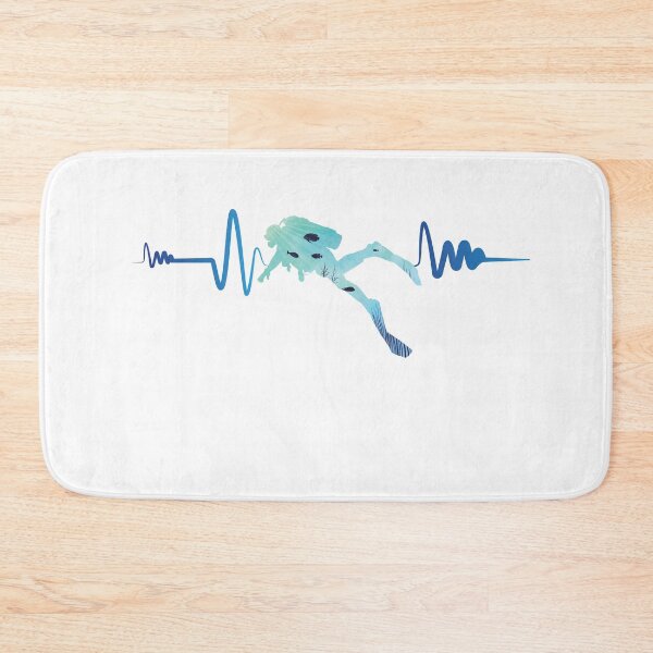 Item preview, Scuba Diving Heart Beat - Best Gift for Diver designed and sold by UMED :).
