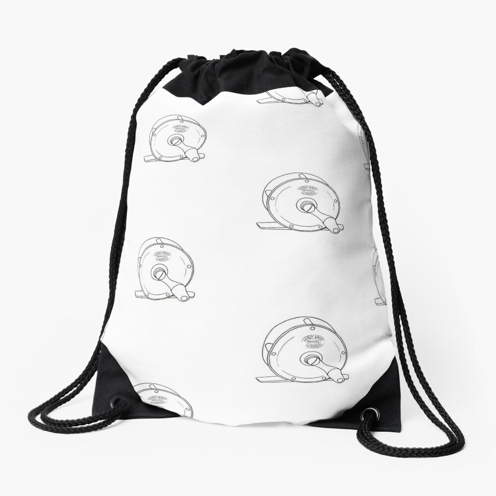 Fishing Drawstring Bag