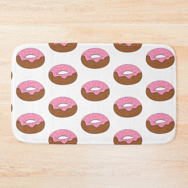 Item preview, Cute Pink Doughnut drawing designed and sold by FrizbeeEyes.