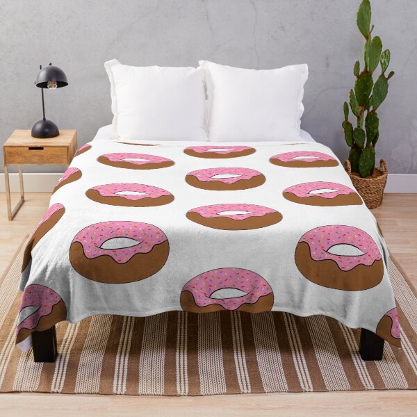 Item preview, Cute Pink Doughnut drawing designed and sold by FrizbeeEyes.