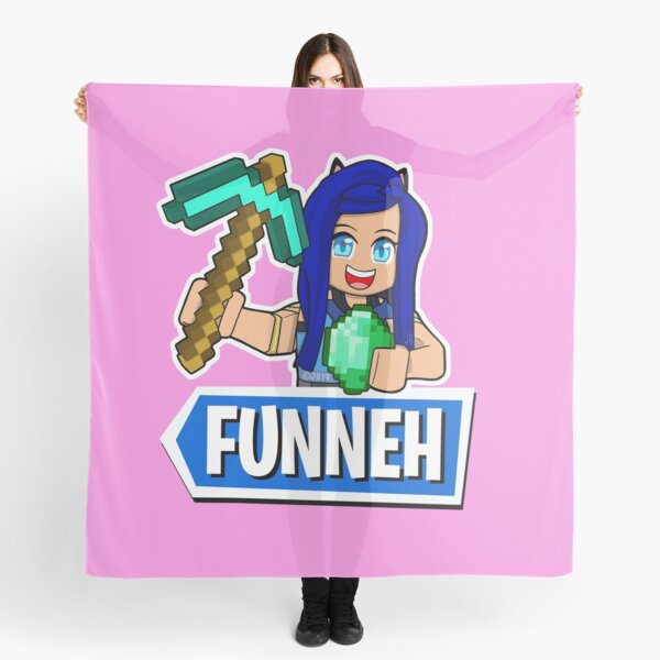 Funneh Cake Scarves Redbubble - roblox scuba diving at quill lake ice pickaxe