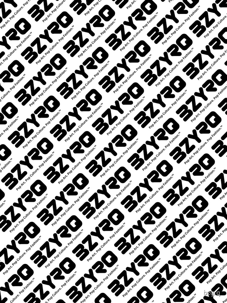 BZYRQ Logo (Black on White) by bzyrq