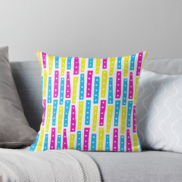 Item preview, Abstract Strips Vertical Pattern 101119 - Colours 02 on White designed and sold by Artberry.