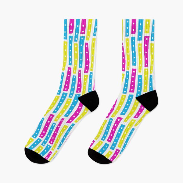 Item preview, Abstract Strips Vertical Pattern 101119 - Colours 02 on White designed and sold by Artberry.