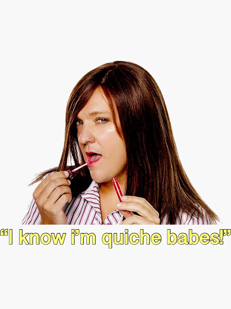 "quiche ja'mie" Sticker for Sale by beanies Redbubble