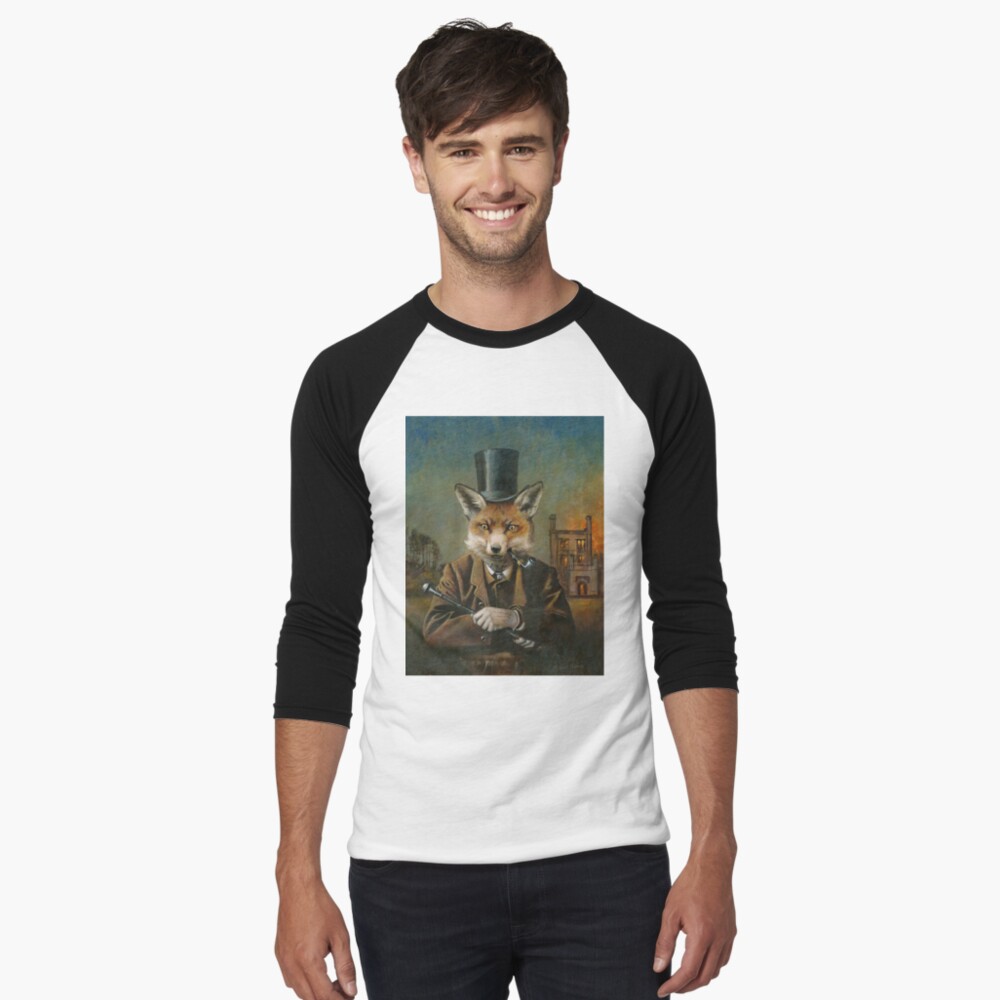 Item preview, Baseball ¾ Sleeve T-Shirt designed and sold by mictomart.