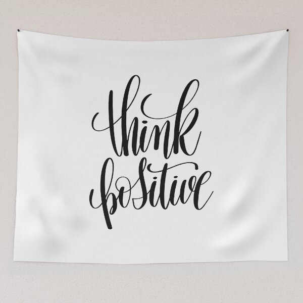 Item preview, Think Positive Inspirational Quotes designed and sold by ProjectX23.
