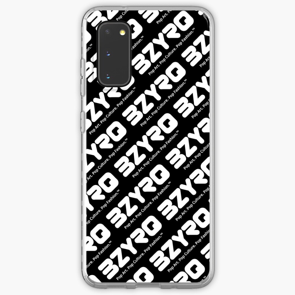 BZYRQ Logo (White on Black) Case & Skin for Samsung Galaxy