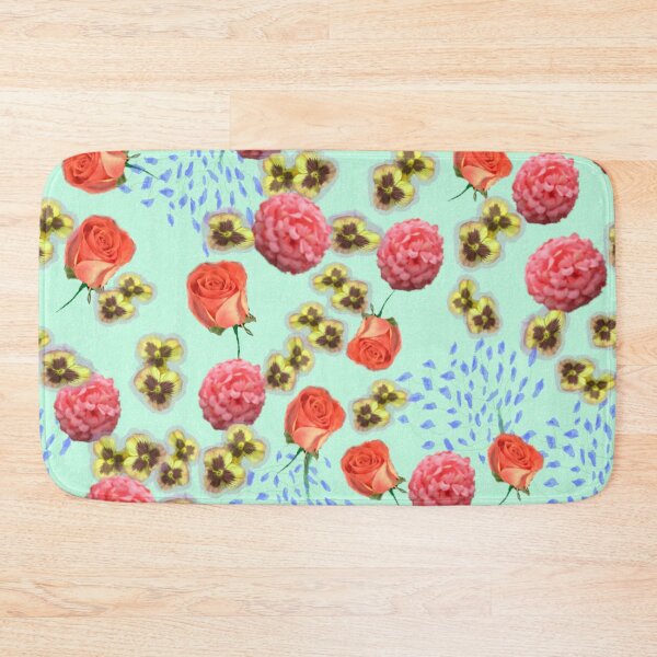 Item preview, Pretty Peonies & Roses in Summer Garden designed and sold by fabqa.