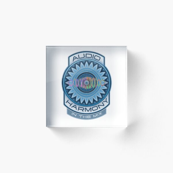 Audio Harmony - In the Mix Acrylic Block