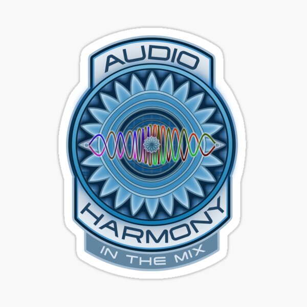 Audio Harmony - In the Mix Sticker