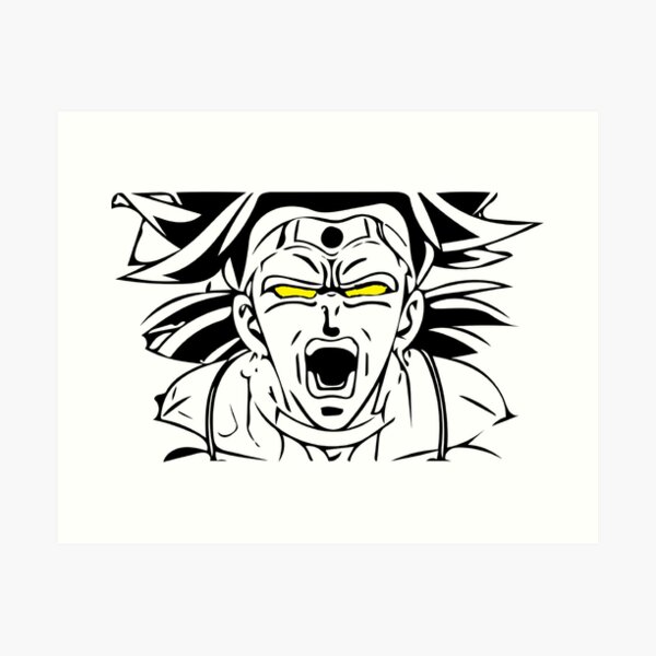 Aperçu de l'œuvre Super guerrier BROLY créée et vendue par zegenius.