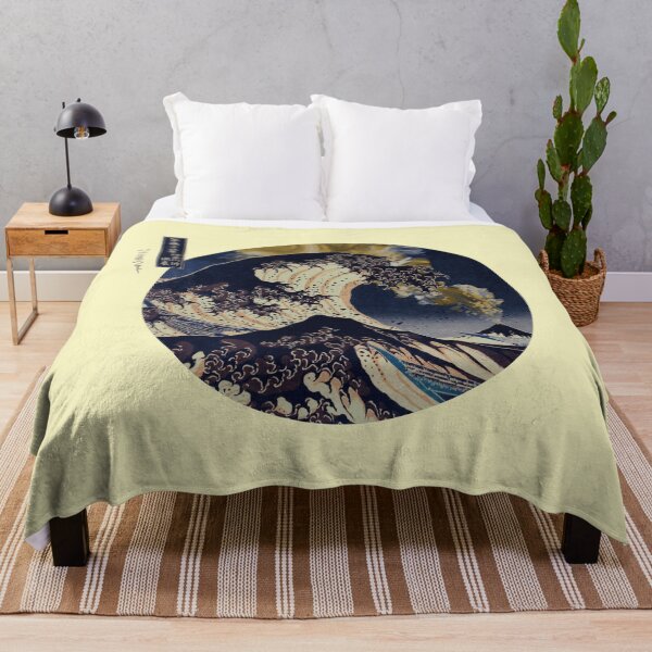 Item preview, The Great Wave Off Kanagawa Mount Fuji Erupting designed and sold by anthonylonder.
