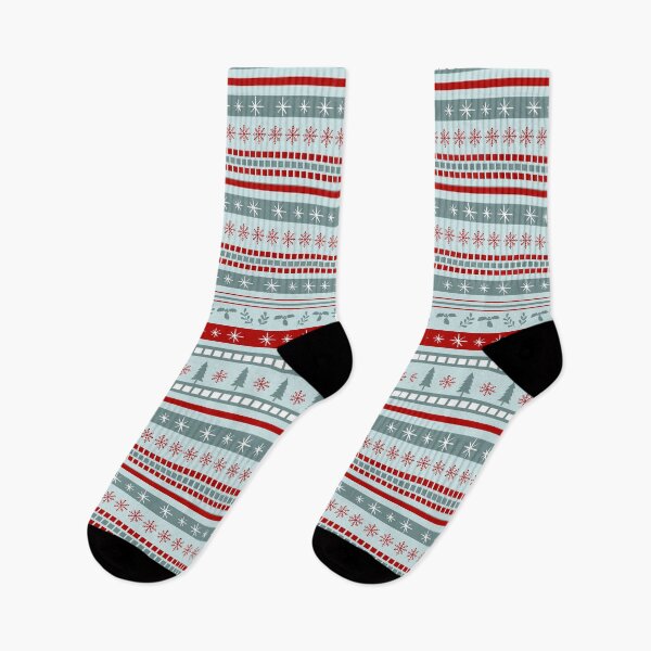 Item preview, Stripe Patterned Christmas Xmas Print designed and sold by ChuckleStation.