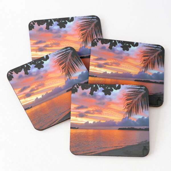 Item preview, Spectacular Tropical Sunset Beach  designed and sold by ultimatedigital.