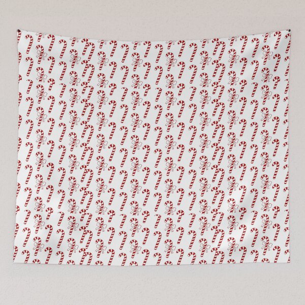Item preview, Candy Cane Patterned Christmas Xmas Print designed and sold by ChuckleStation.