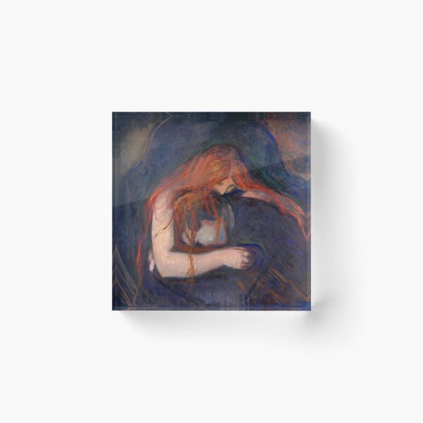 Item preview, Vampire by Edvard Munch (1895) designed and sold by allhistory.
